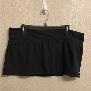 Nike Women Jet Black Sports Skirt Size Extra Extra Large